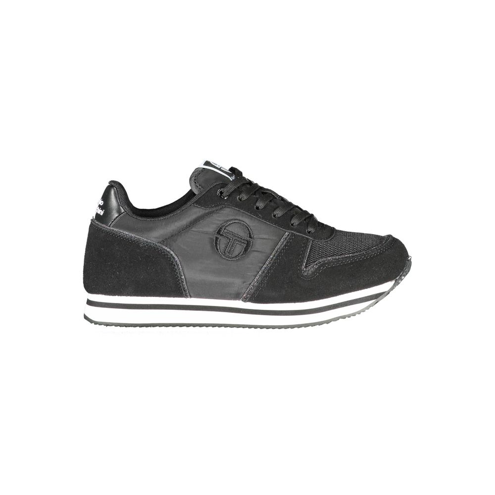 Sergio Tacchini Black Polyurethane Women Sneaker