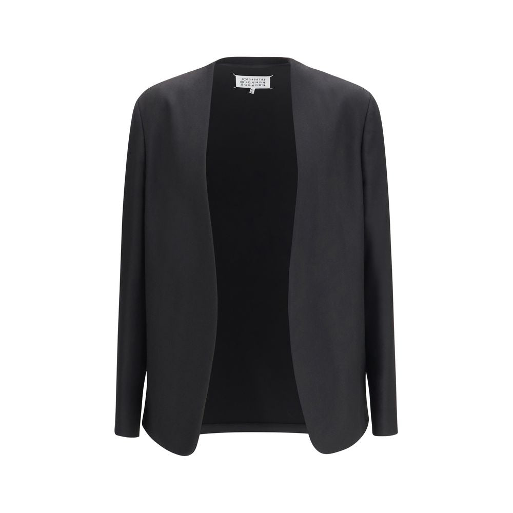 Maison Margiela Black Fleece Wool Clothing