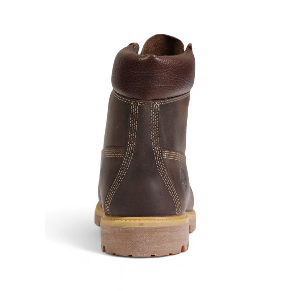 Timberland Brown Leather Athletic Sneakers