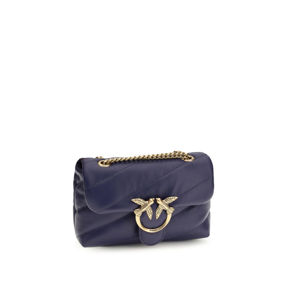 PINKO Multicolor Calf Leather Bos Taurus Shoulder Bag