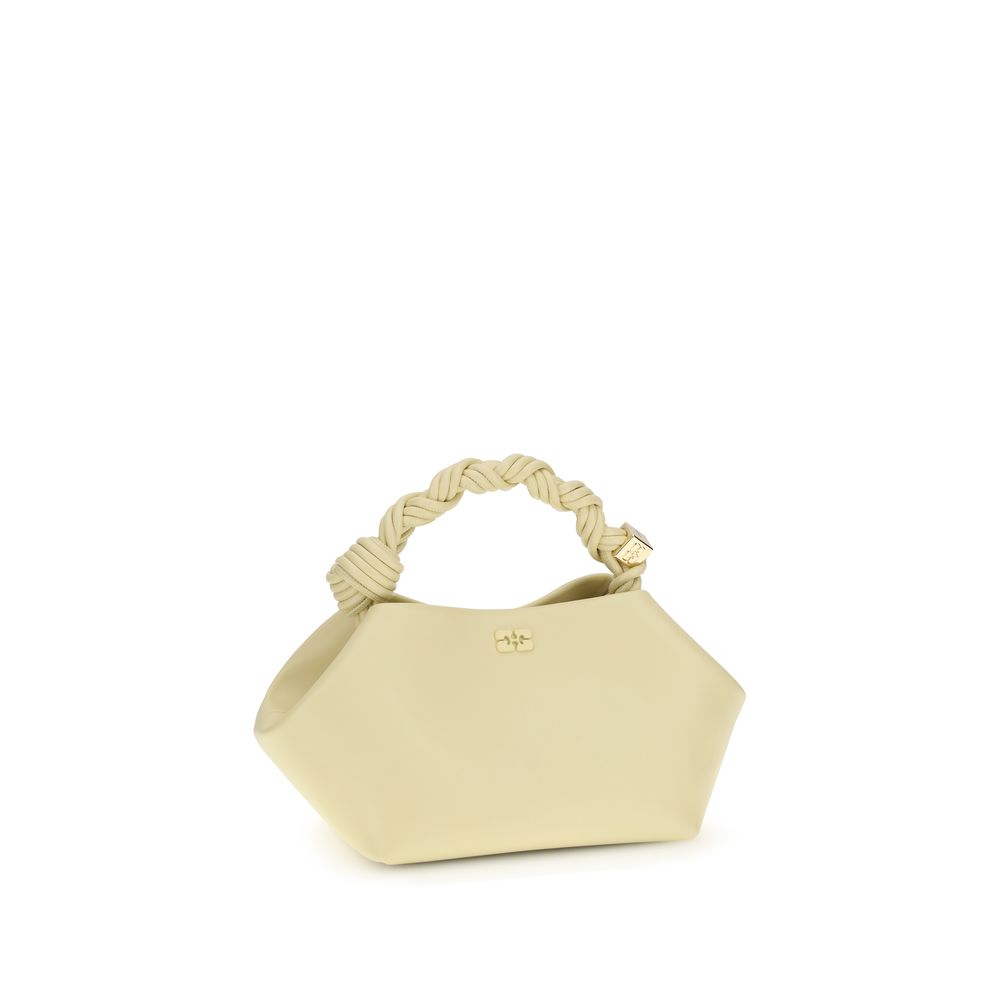 Ganni Bicolor Recycled Leather Shoulder Bag