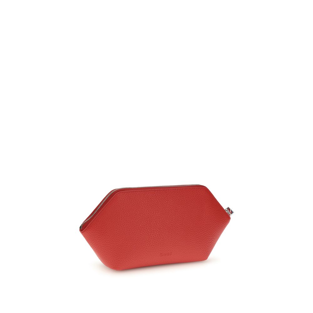 Ganni Multicolor Recycled Leather Wallet