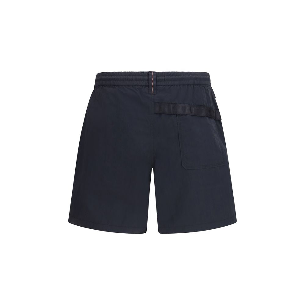 Parajumpers Black Polyamide Bermuda Shorts