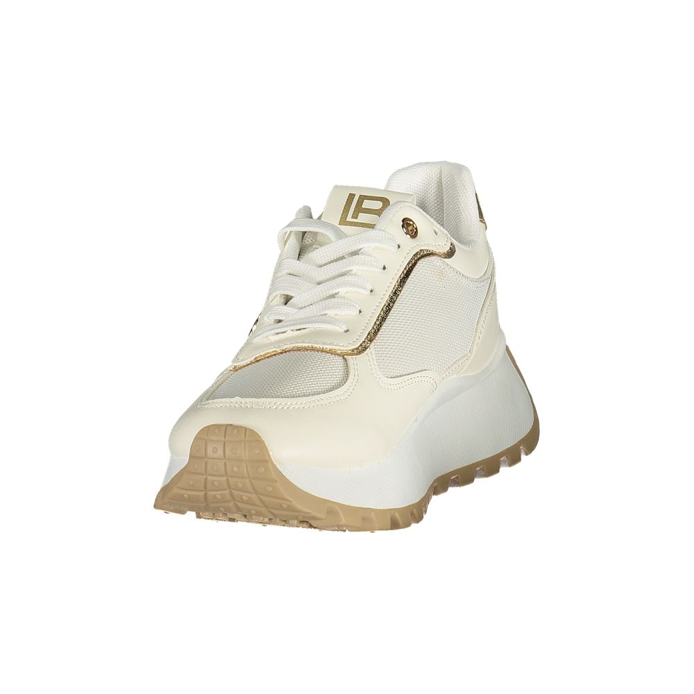 Laura Biagiotti White Polyurethane Women Sneaker