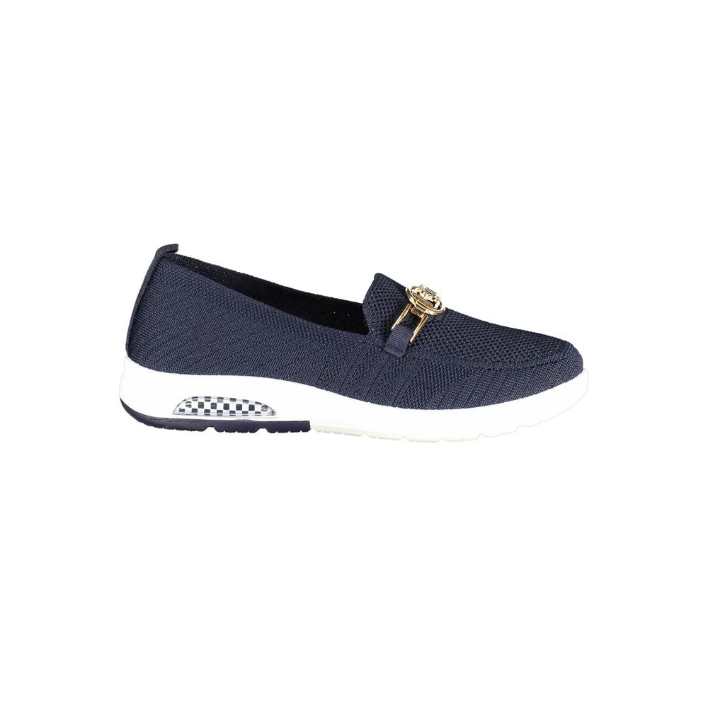Laura Biagiotti Blue Polyester Women Classic Shoe