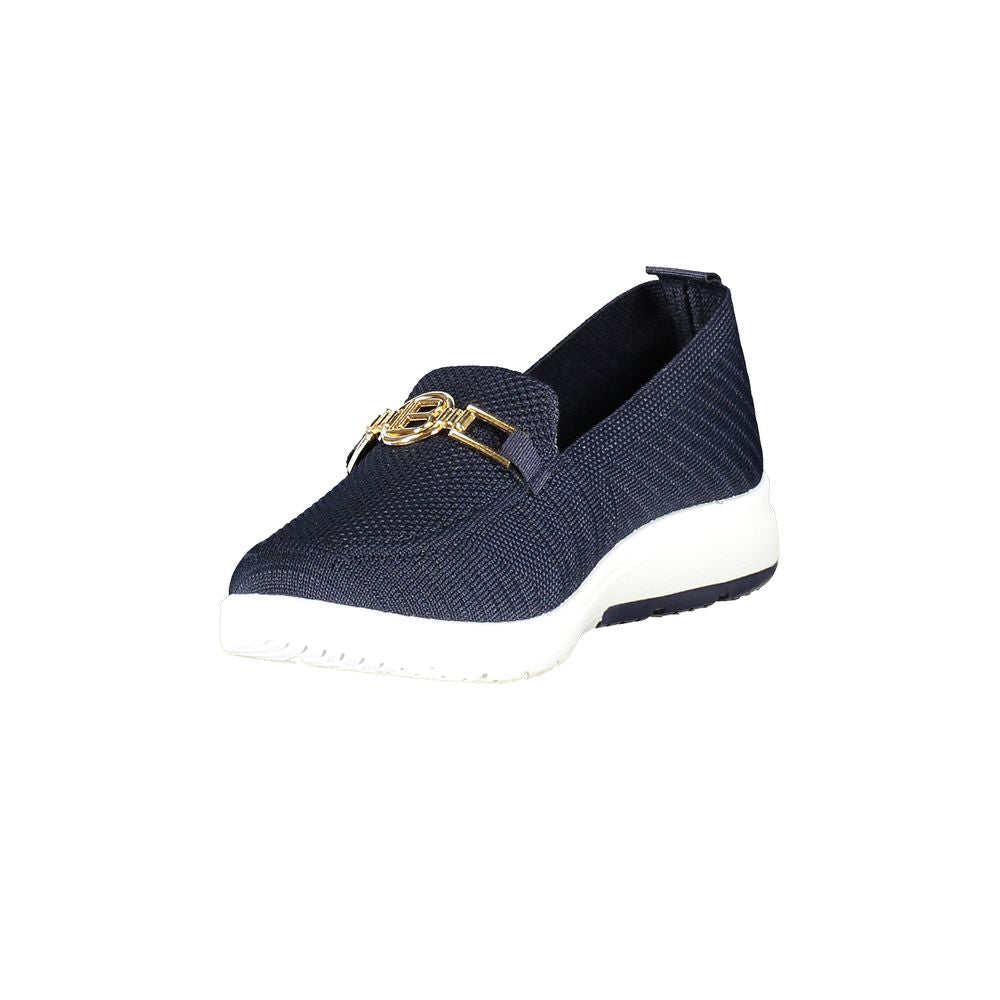 Laura Biagiotti Blue Polyester Women Classic Shoe
