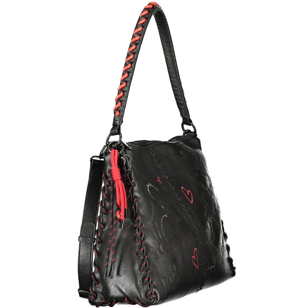 Desigual Black Polyurethane Women's Handbag