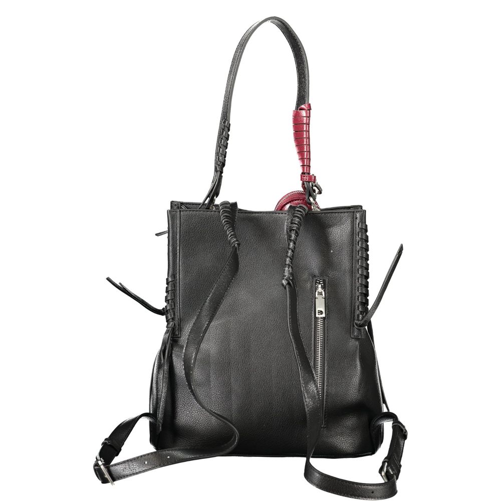 Desigual Black Polyurethane Women's Backpack