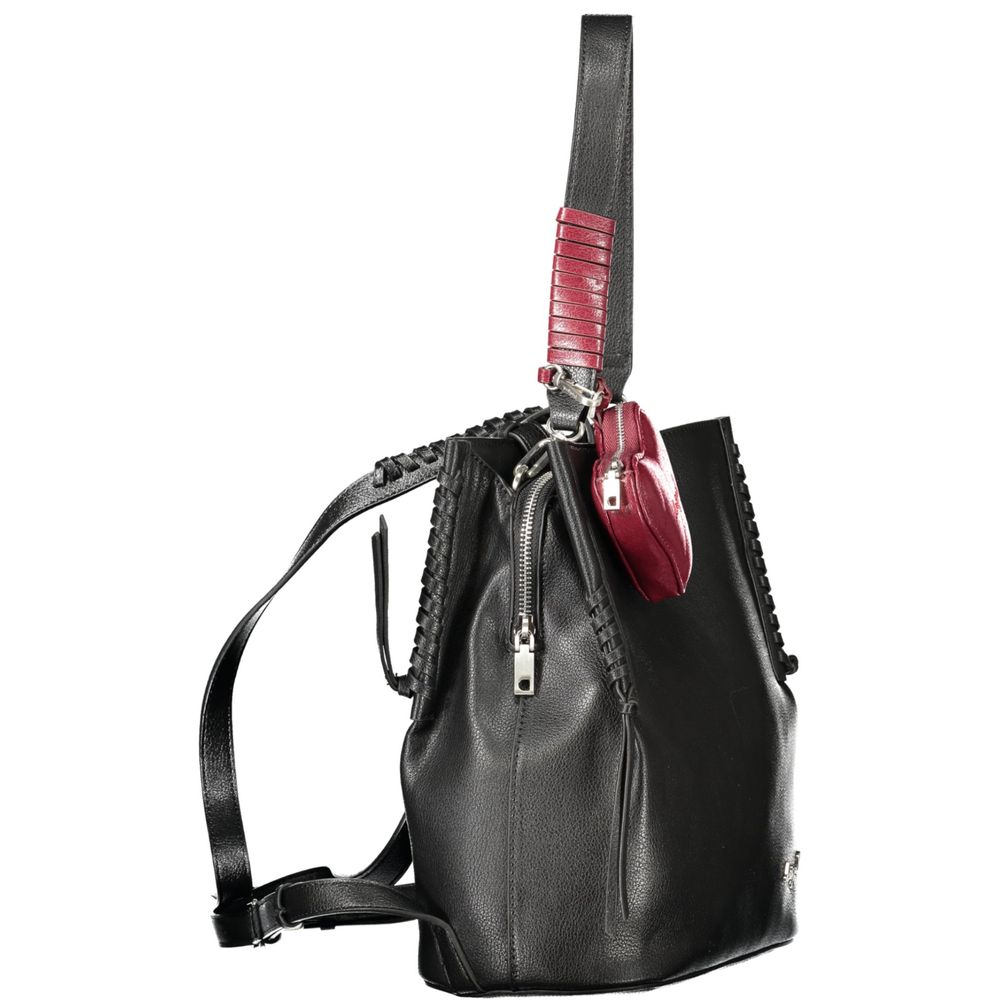 Desigual Black Polyurethane Women's Backpack