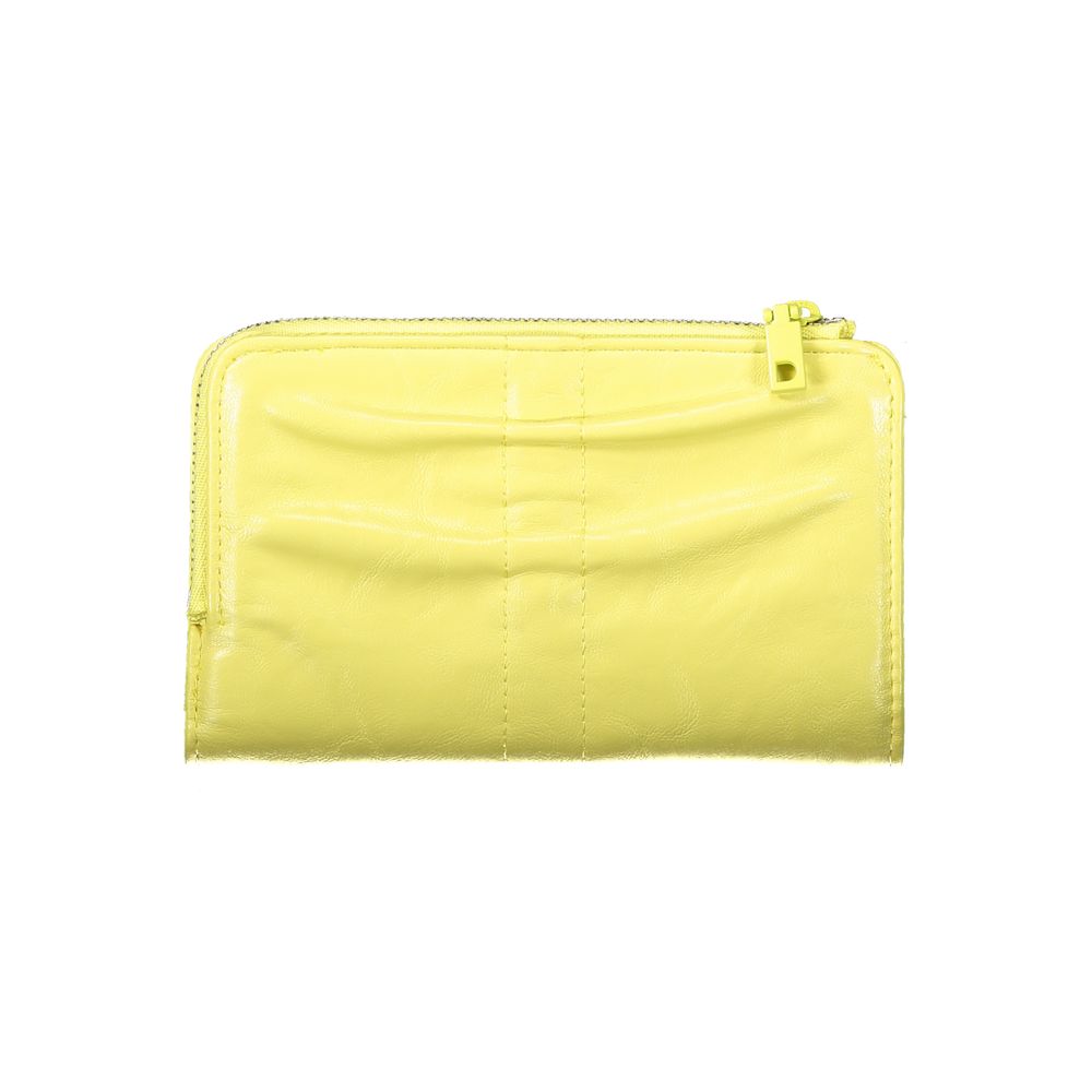 Desigual Giallo Poliuretano Women Wallet