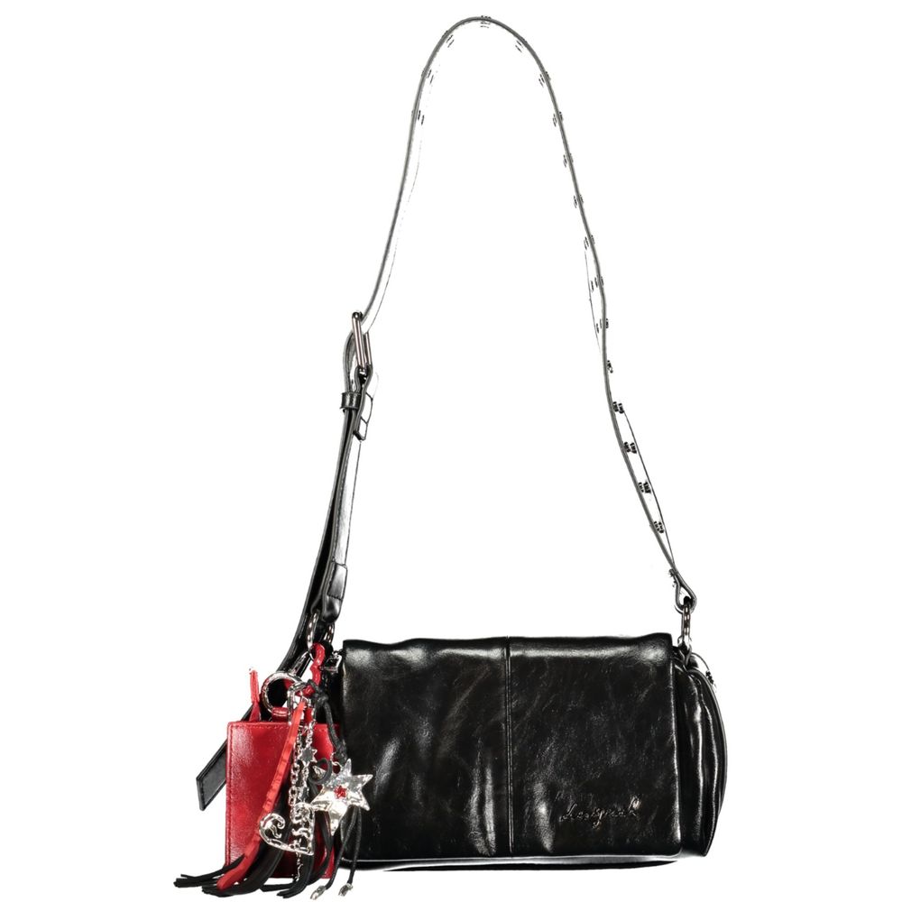 Desigual Black Polyurethane Women's Bag