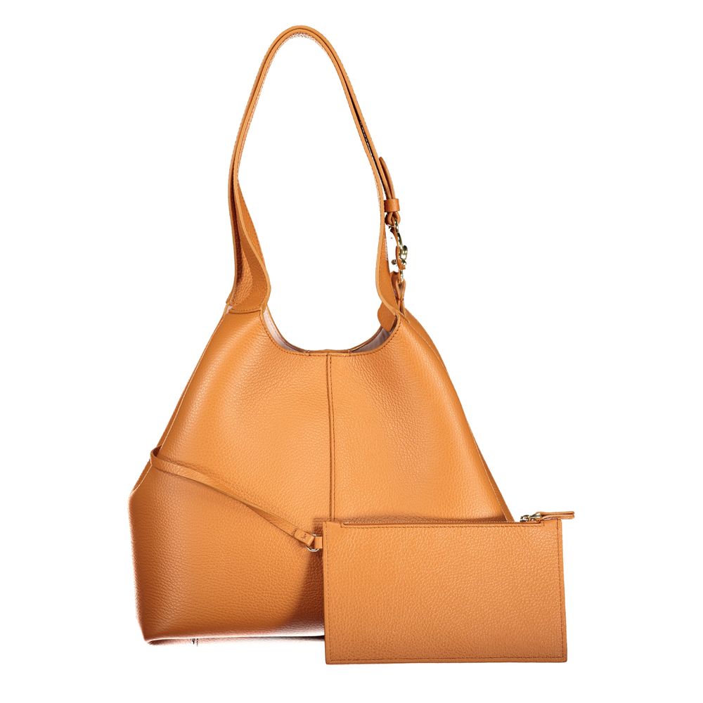 Coccinelle Arancione Pelle Woman Bag