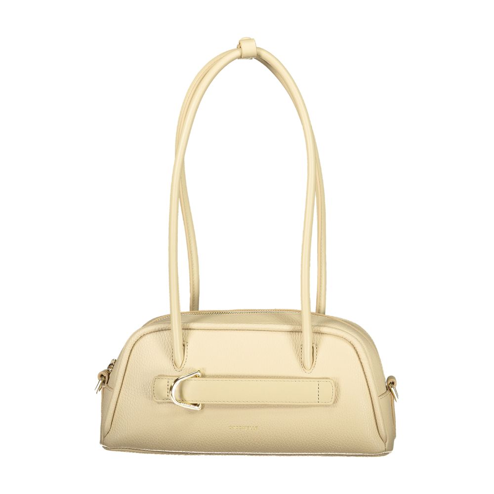 Coccinelle Beige Leather Women Handbag