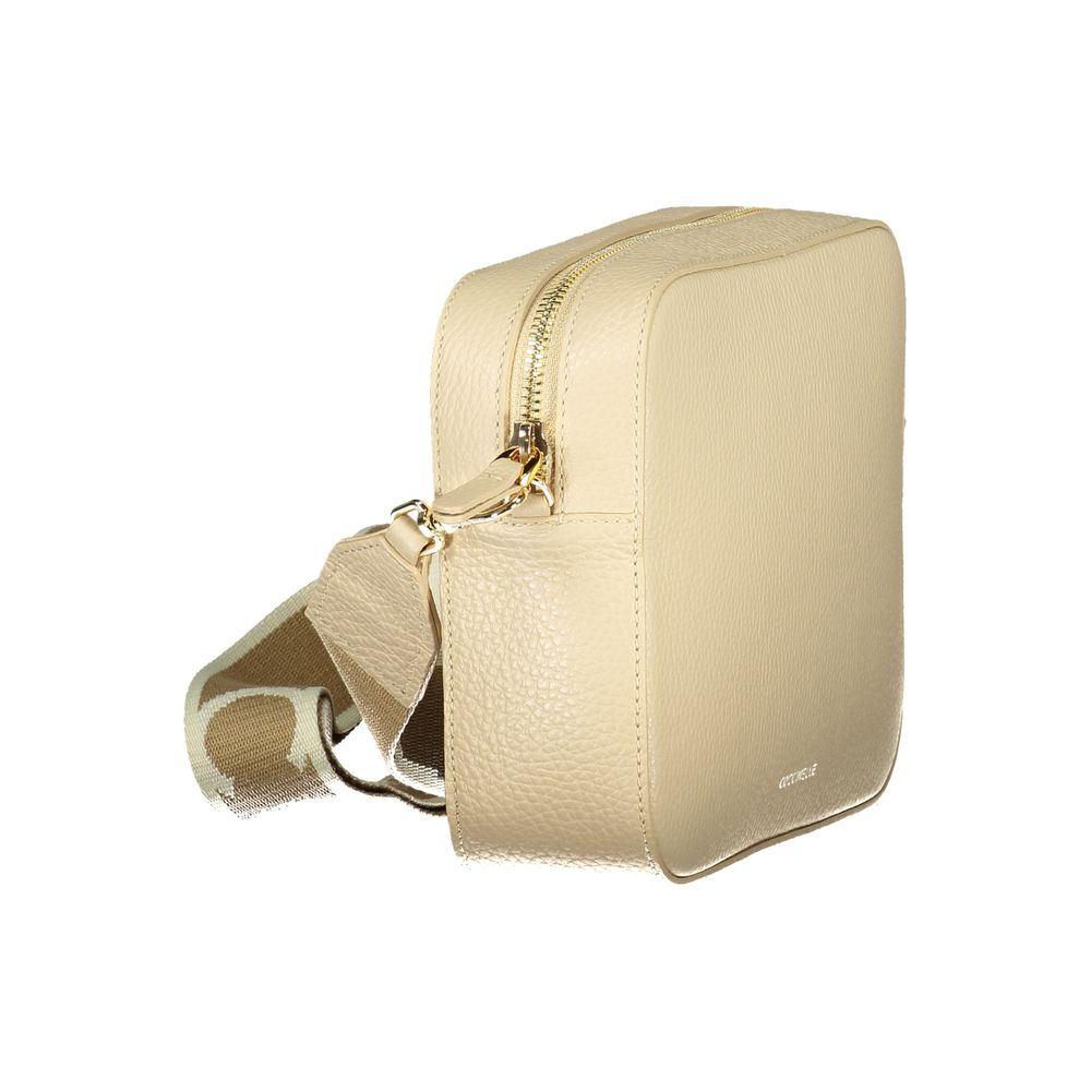 Coccinelle Beige Pelle Women Handbag