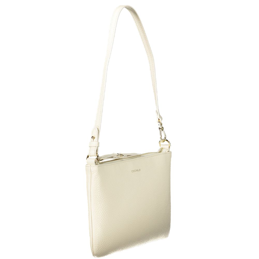 Coccinelle Bianco Pelle Womens Handbag