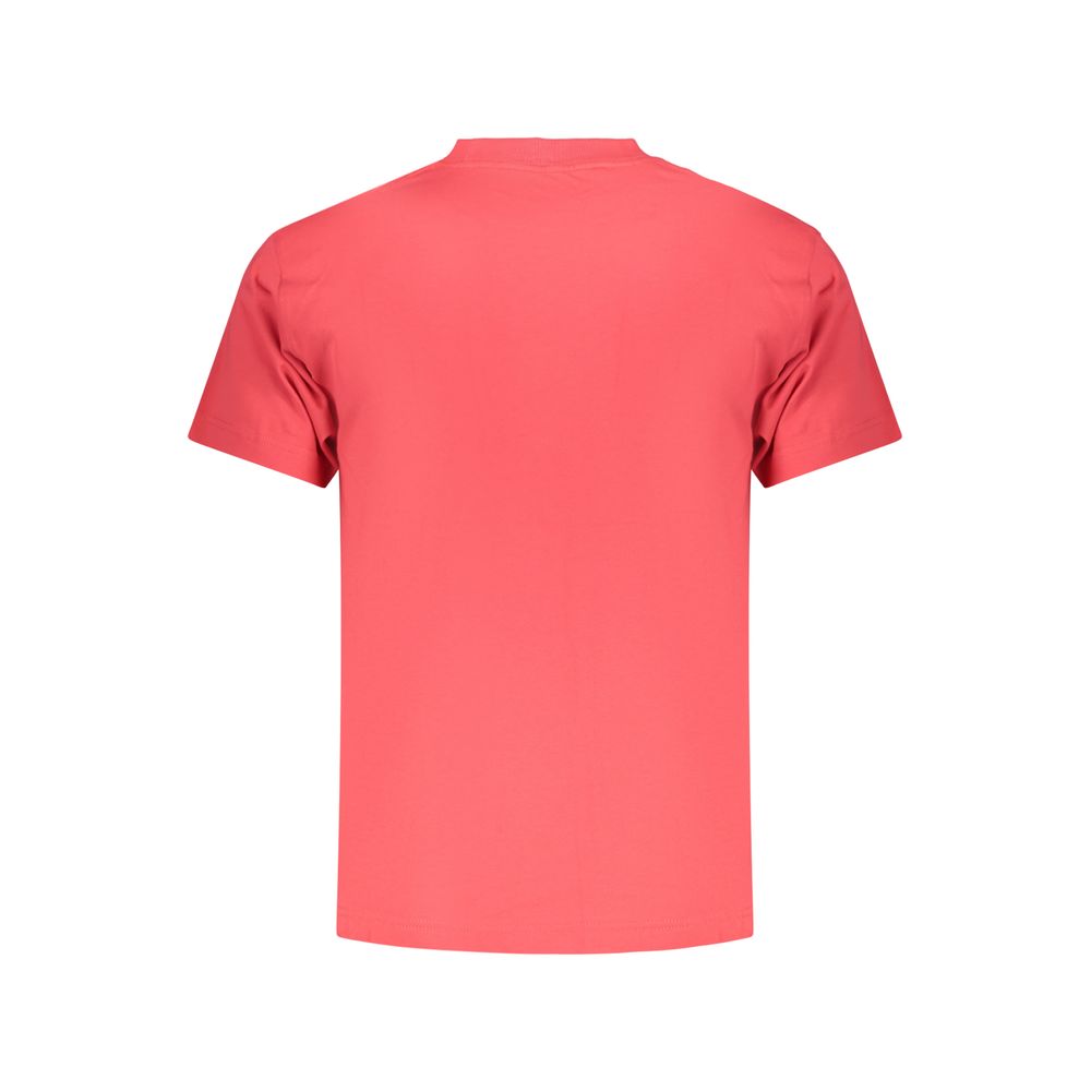 Vans Red Cotton Men T-Shirt