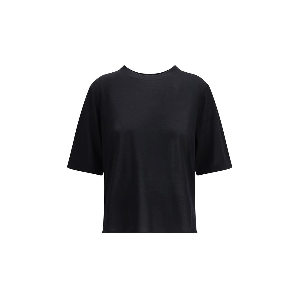 Loulou De Saison Black Cashmere Top
