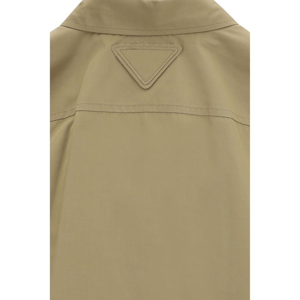 Prada Beige Cotton Shirt