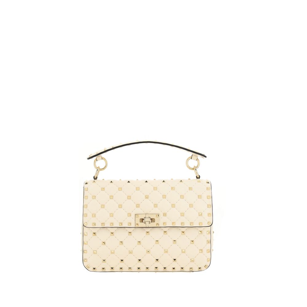 Valentino Garavani White Lamb Ovis Aries Aries Shoulder Bag
