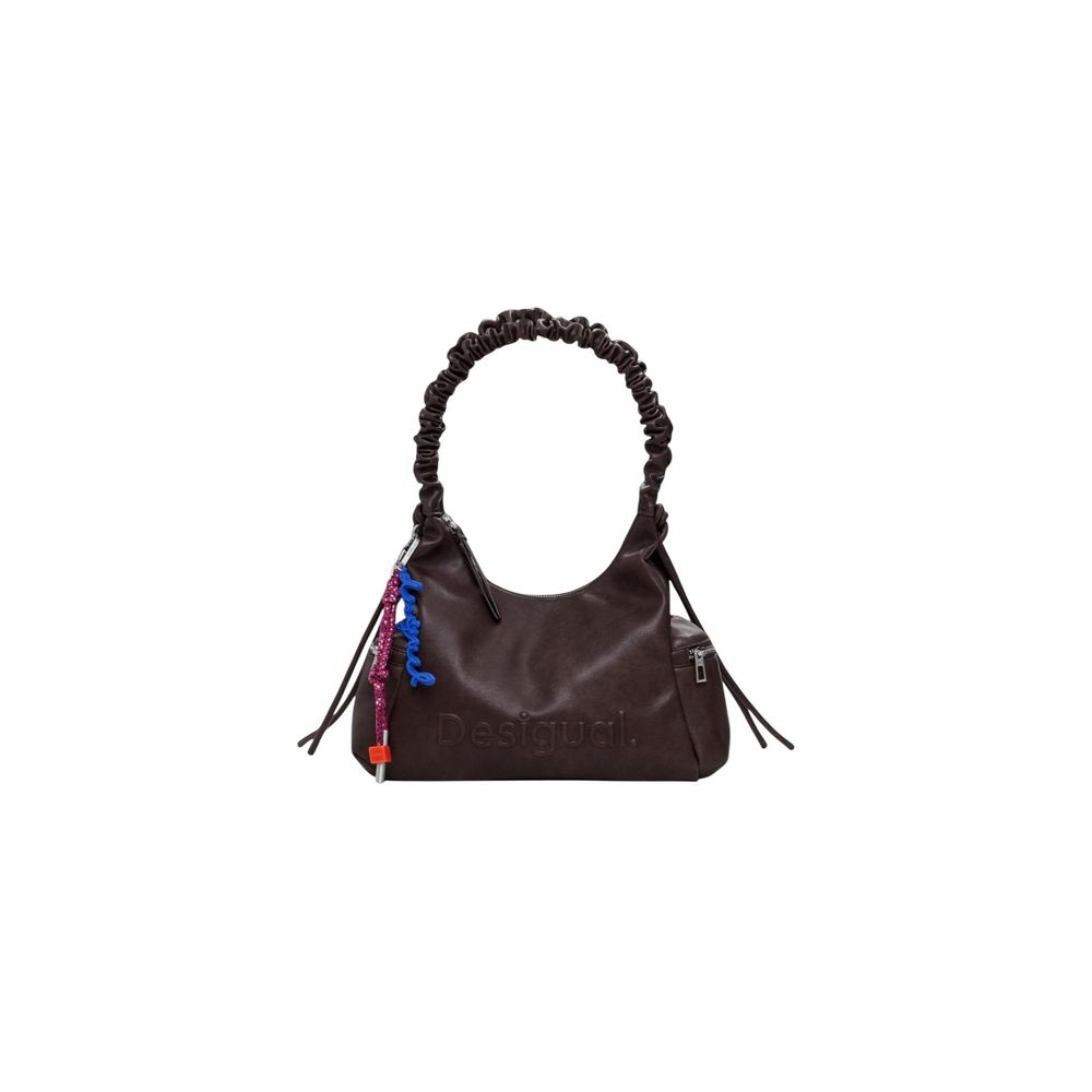 Desigual Brown Polyethylene Handbag