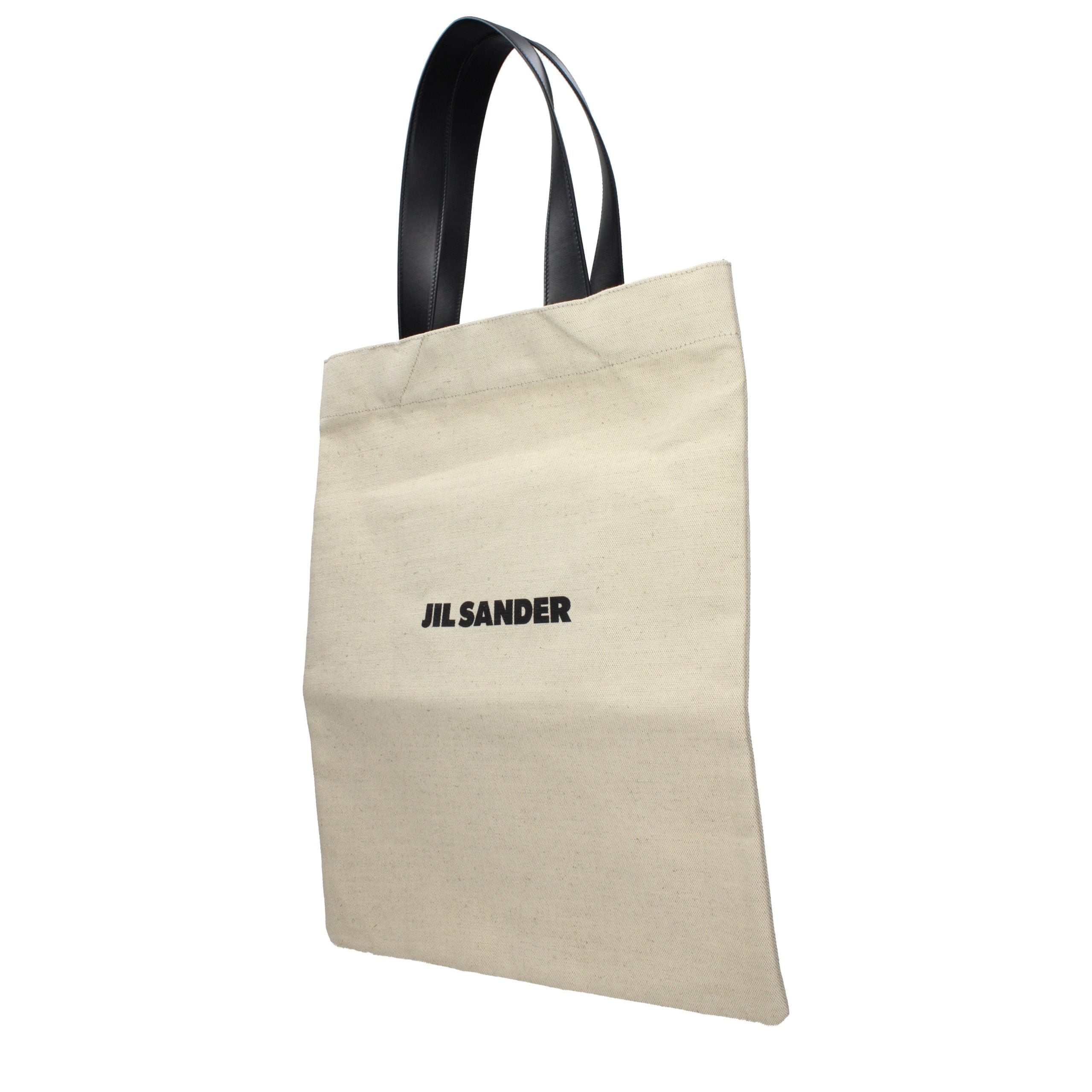 Jil Sander Beige Fabric Handbag