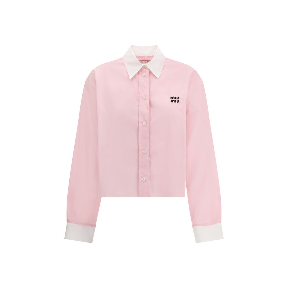 Miu Miu Multicolor Cotton Blouse