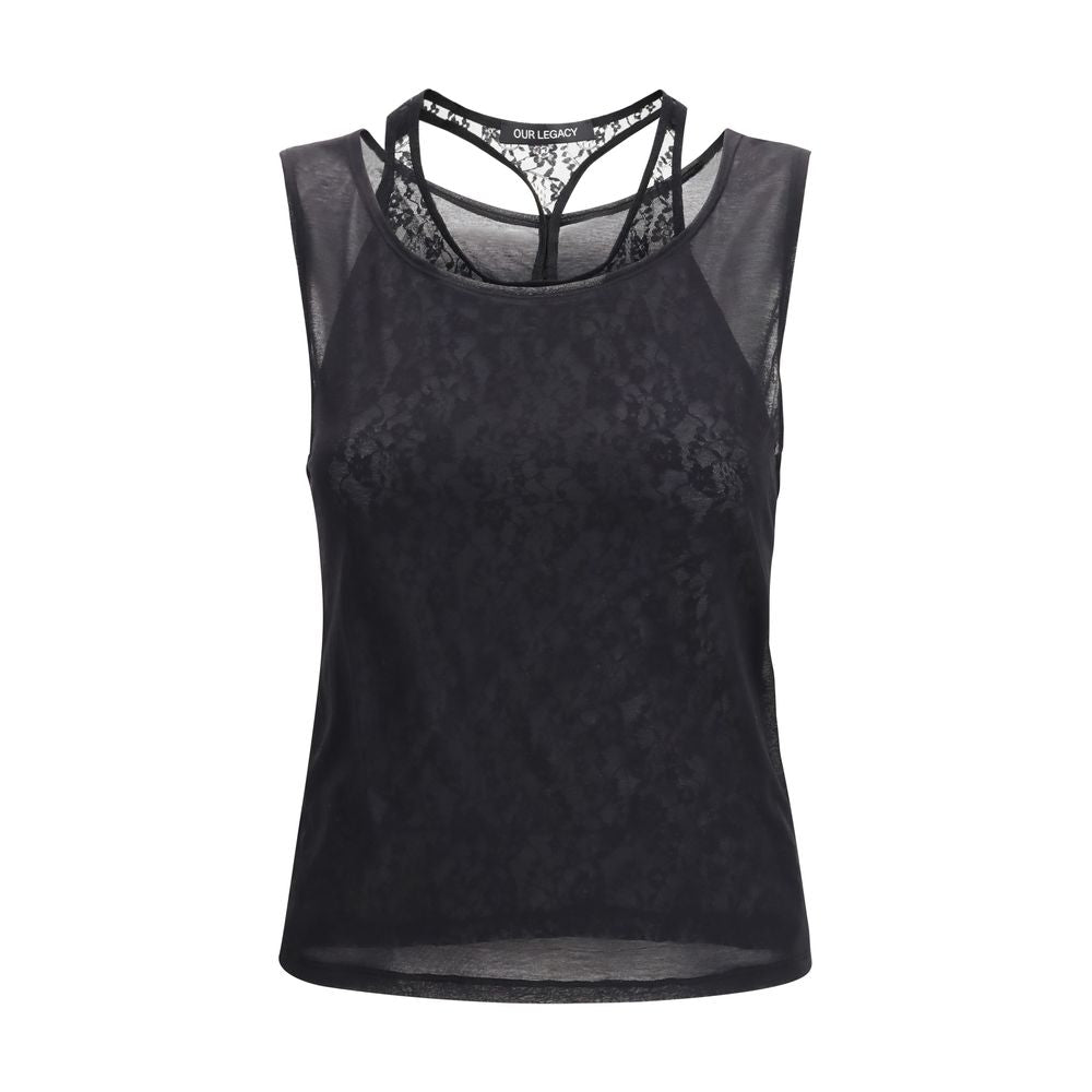 Our Legacy Black Cotton Top