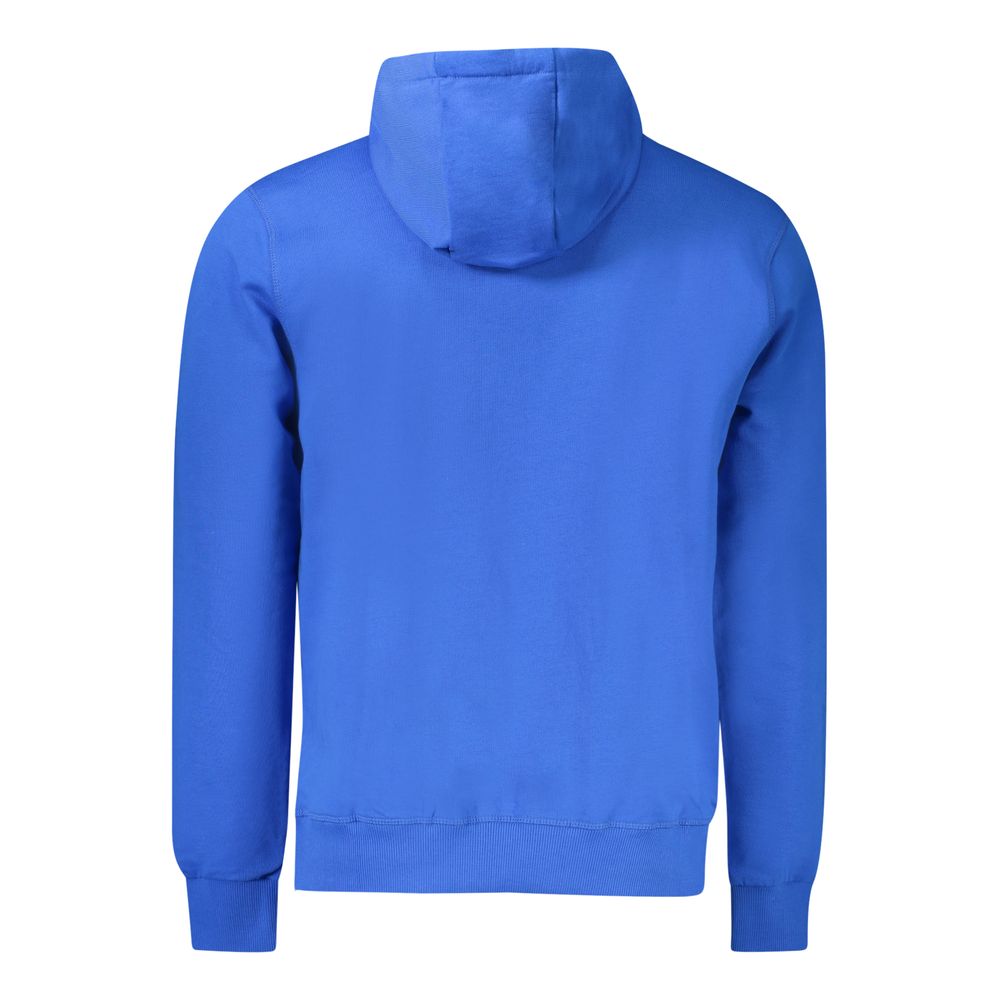 North Sails Blue Cotton Men's Hoodie