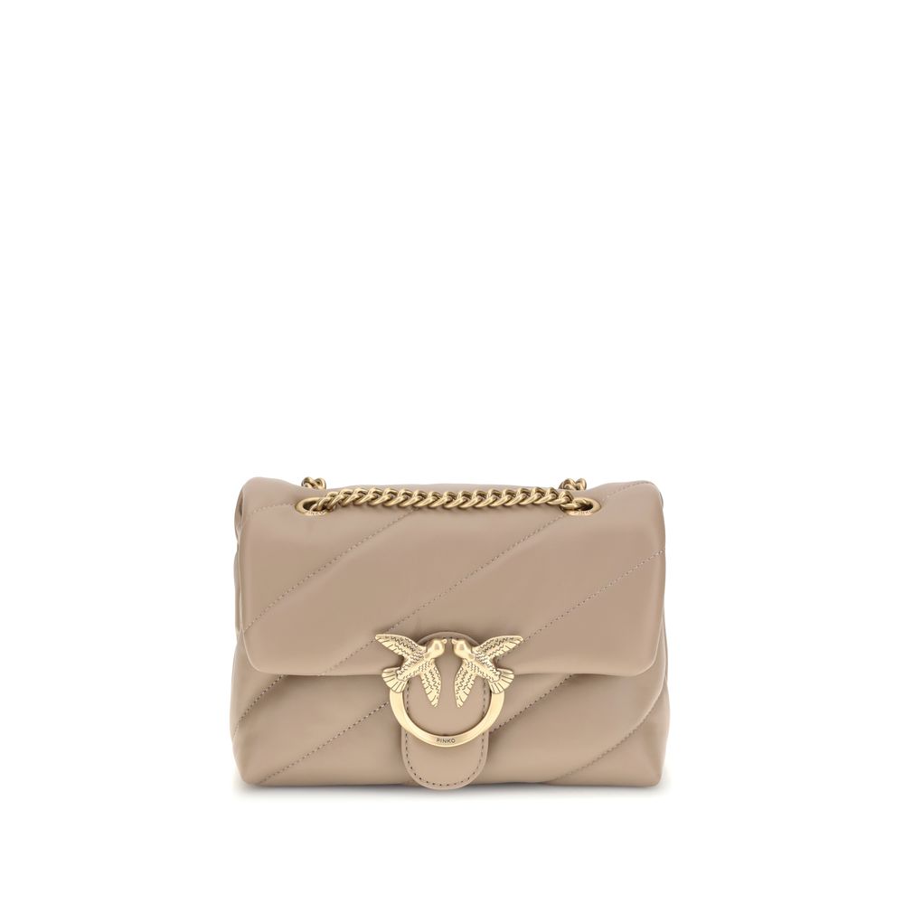 PINKO Multicolor Calf Leather Bos Taurus Shoulder Bag
