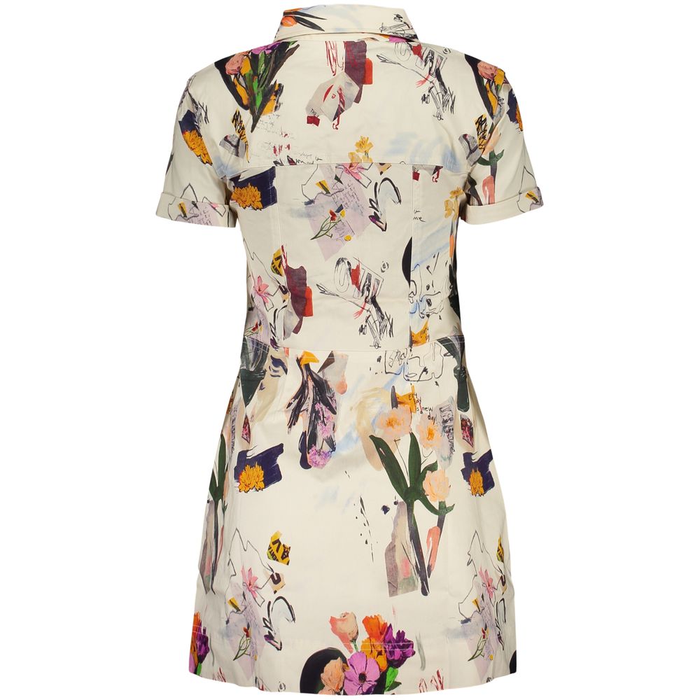 Desigual Bianco Poliammide Women Dress