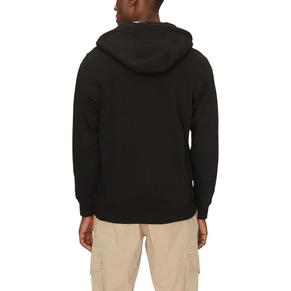 Tommy Hilfiger Jeans Black Cotton Hoodie
