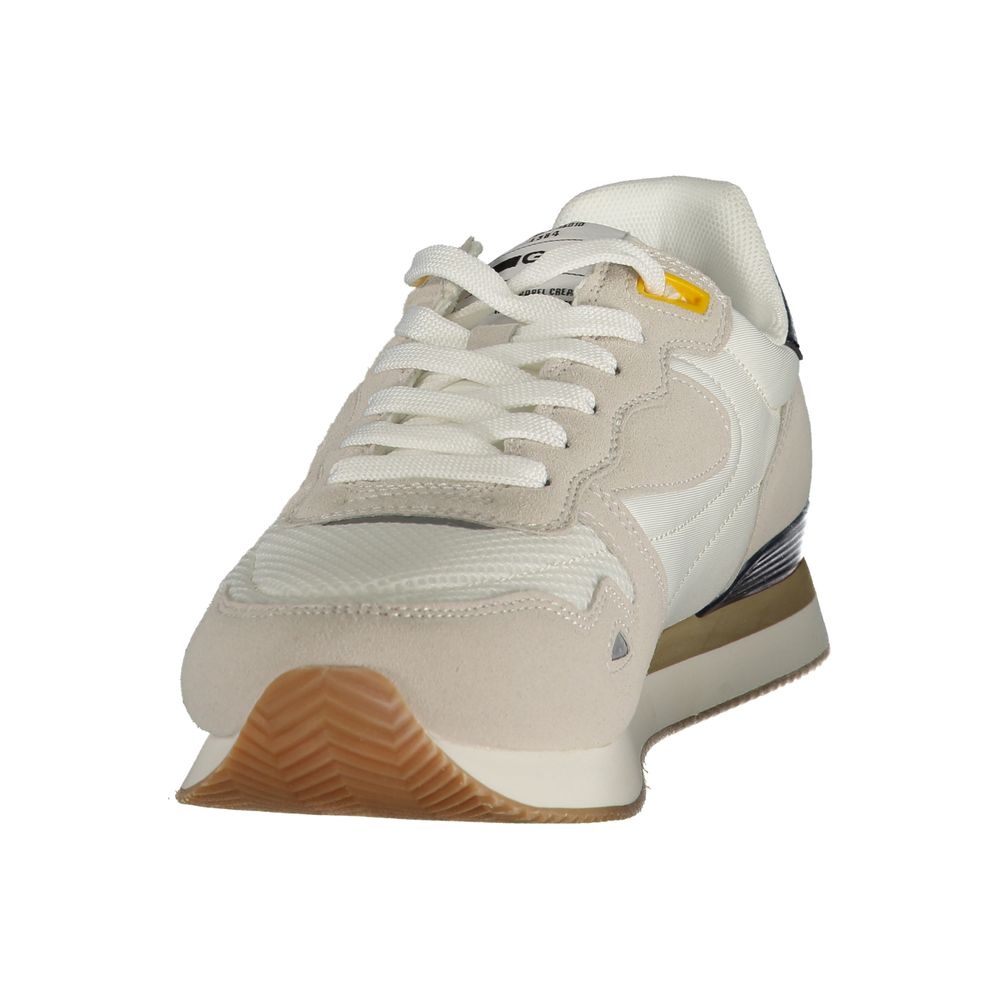 Gas White Polyurethane Men's Sneaker