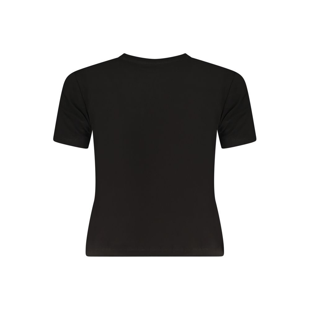 Guess Jeans Black Cotton Women's T-Shirt