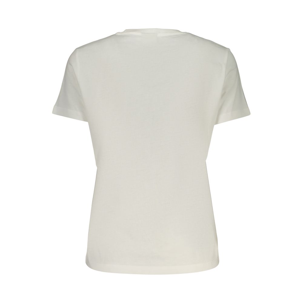 Desigual White Cotton T-Shirt