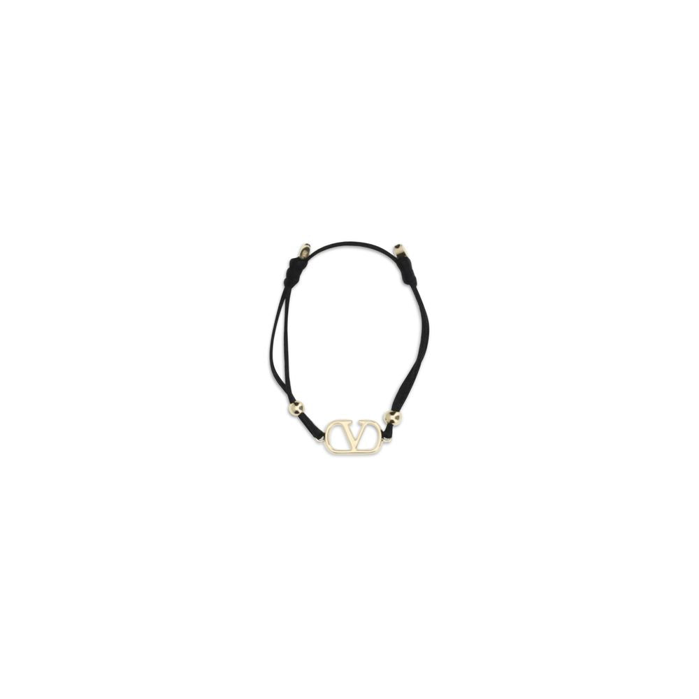 Valentino Garavani Black Polyester Bracelet