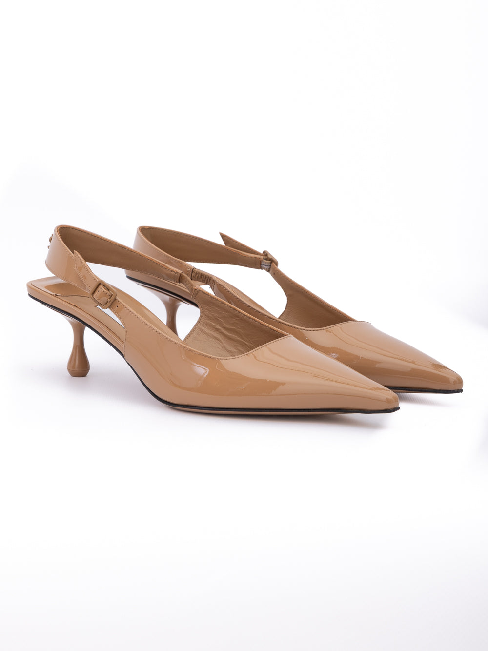 Jimmy Choo Powder Pink Amel 50 Slingback Pumps