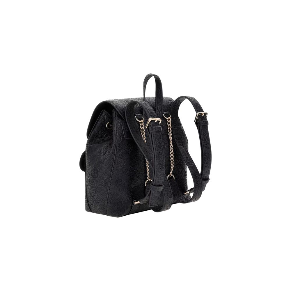 Guess Black Polyethylene Backpack