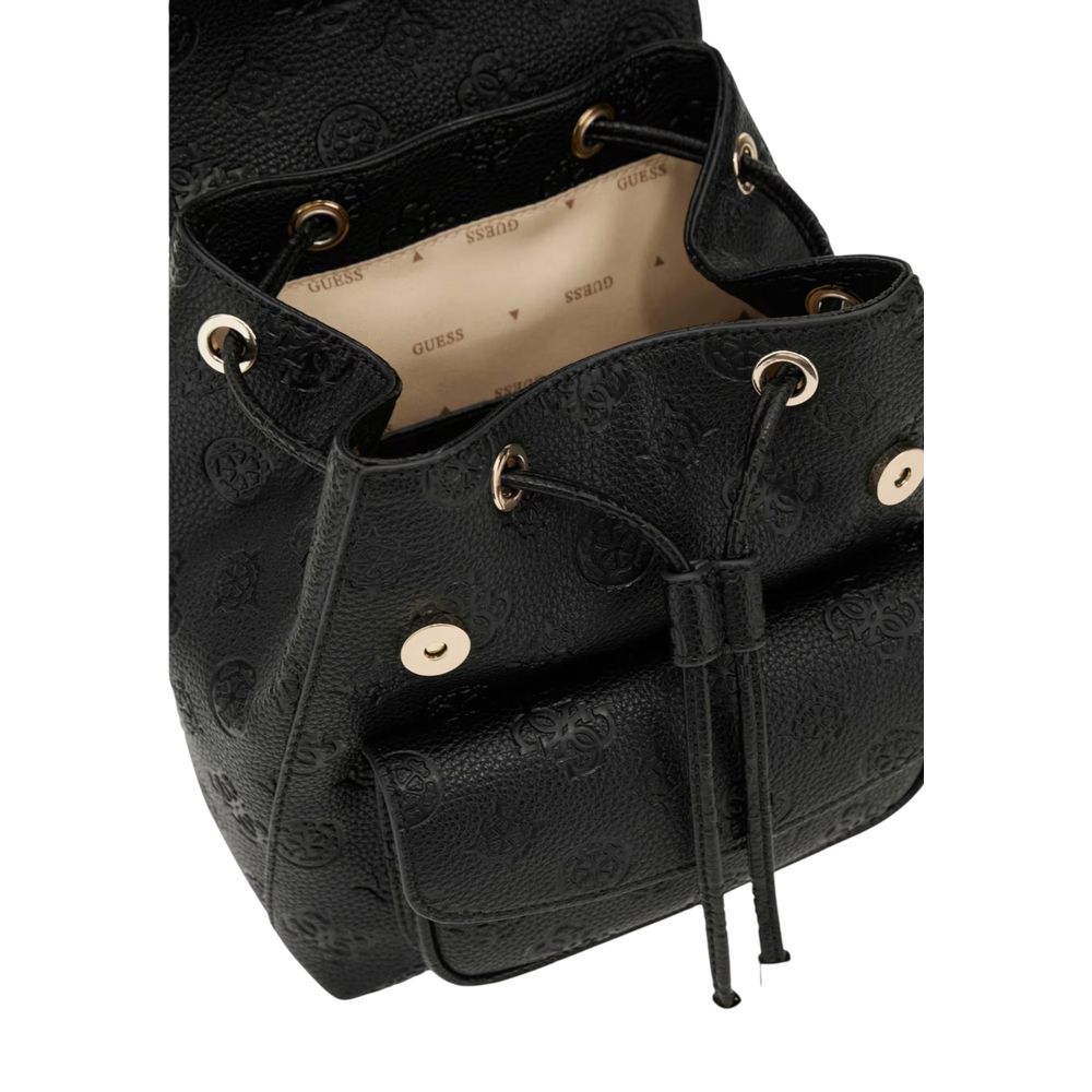 Guess Black Polyethylene Backpack