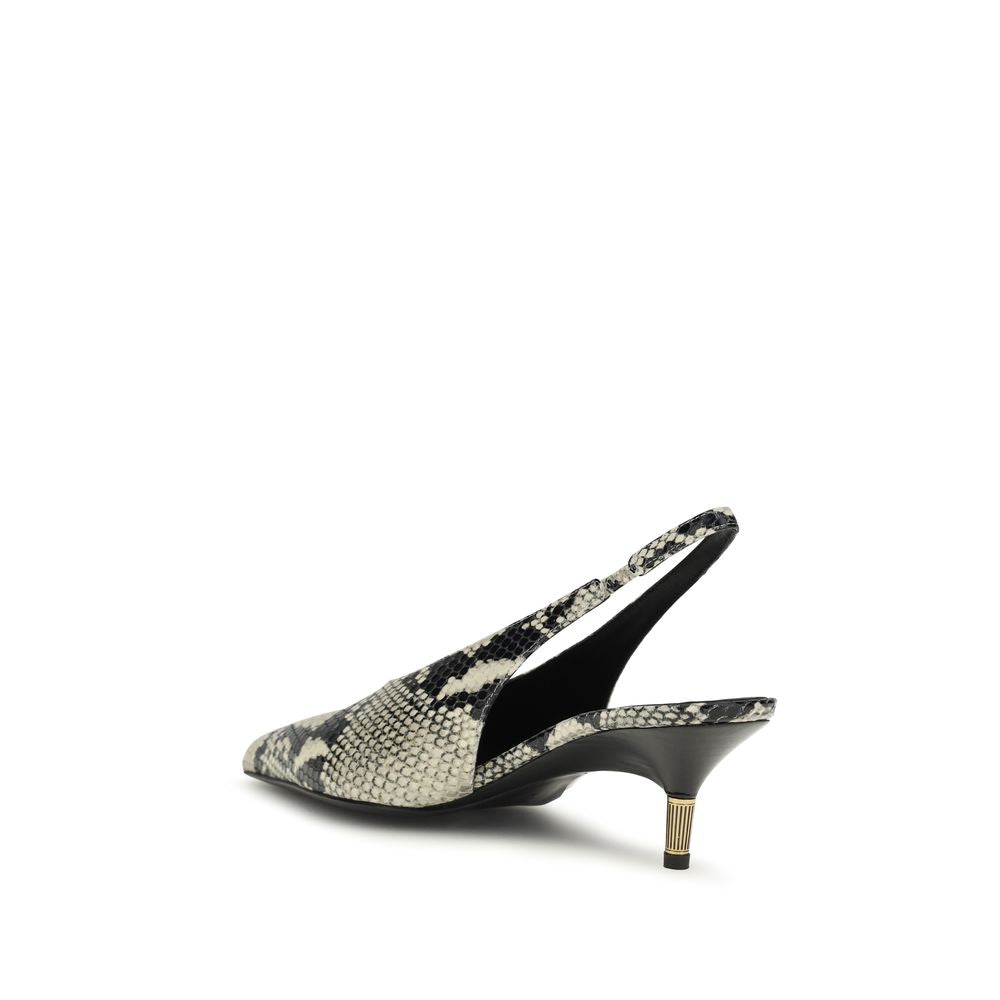 Khaite Multicolor Calf Leather Bos Taurus High Heel Pumps