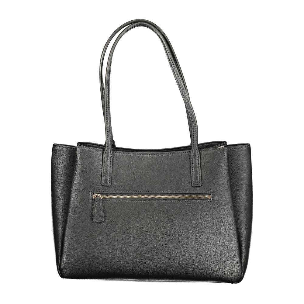 Guess Jeans Black Polyethylene Handbag