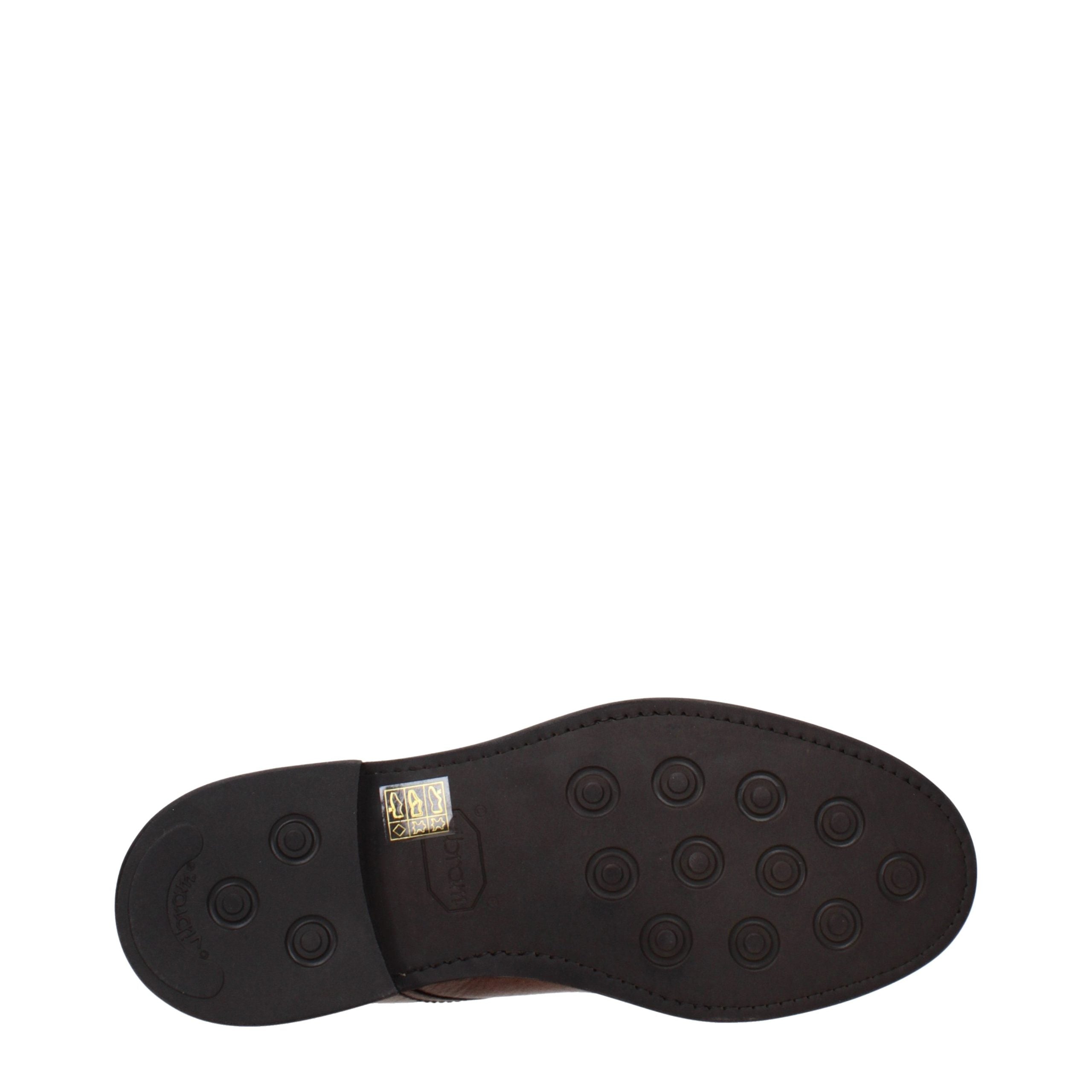 Eleventy Brown Leather Oxfords And Derbies