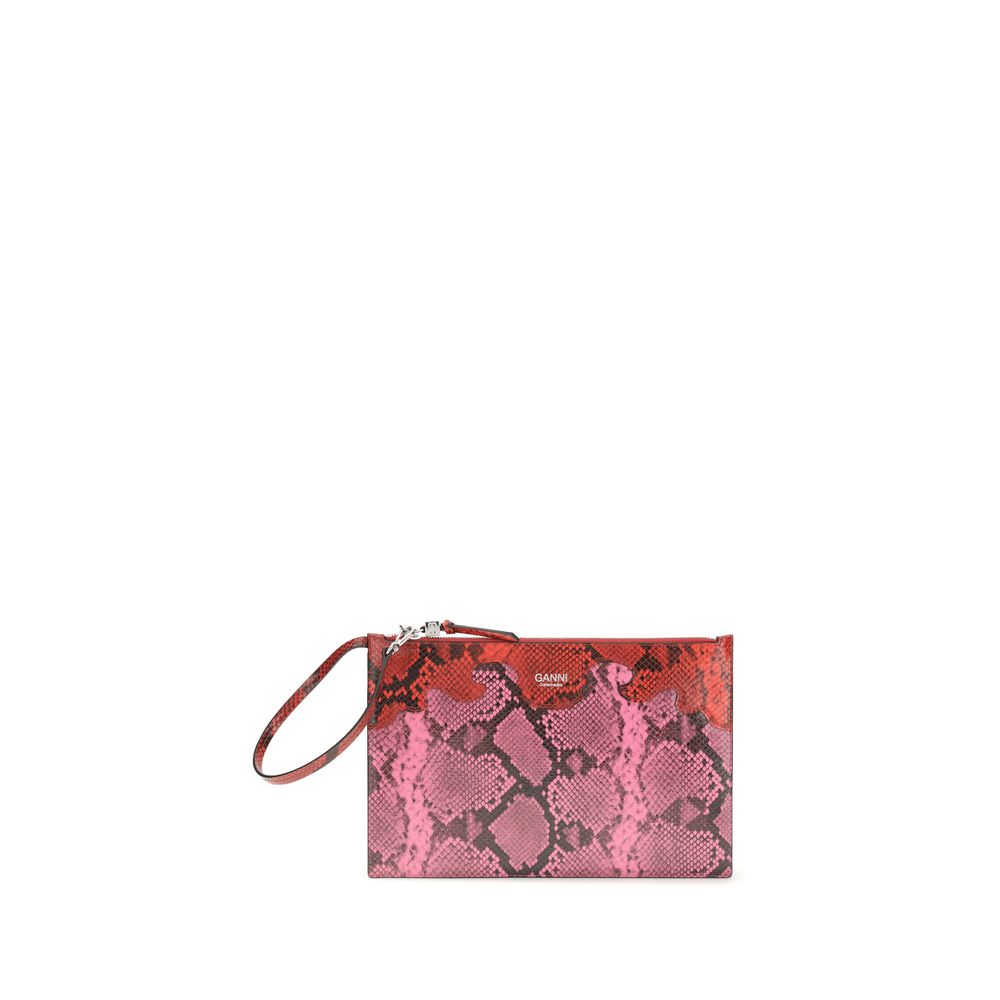 Ganni Multicolor Polyester Wallet