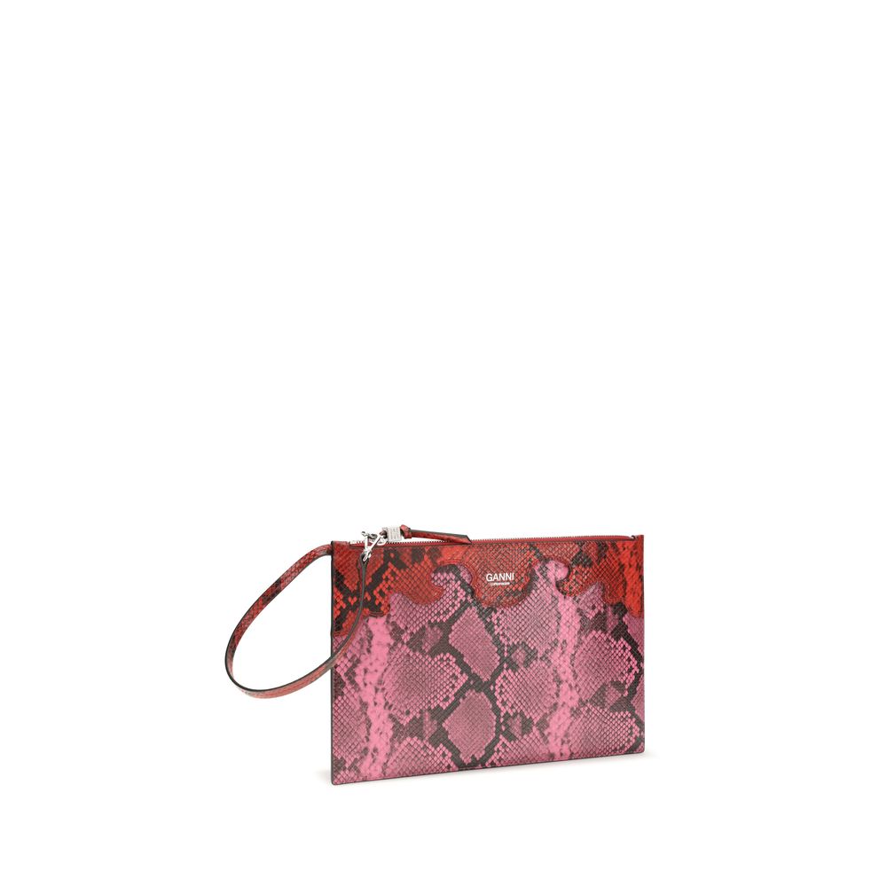Ganni Multicolor Polyester Wallet