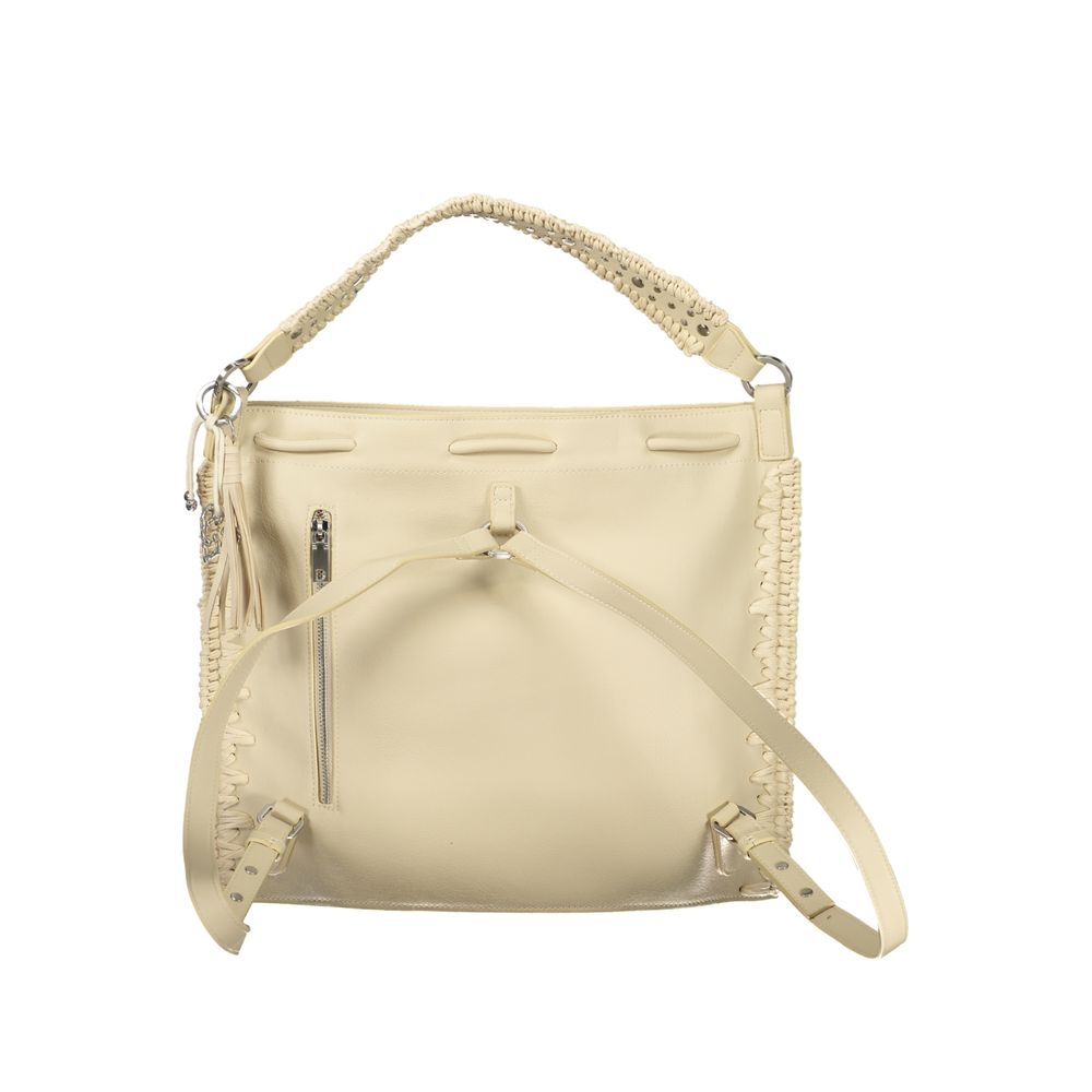 Desigual White Polyurethane Women's Backpack
