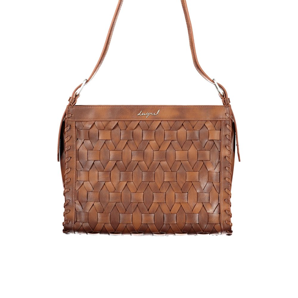 Desigual Brown Polyethylene Handbag