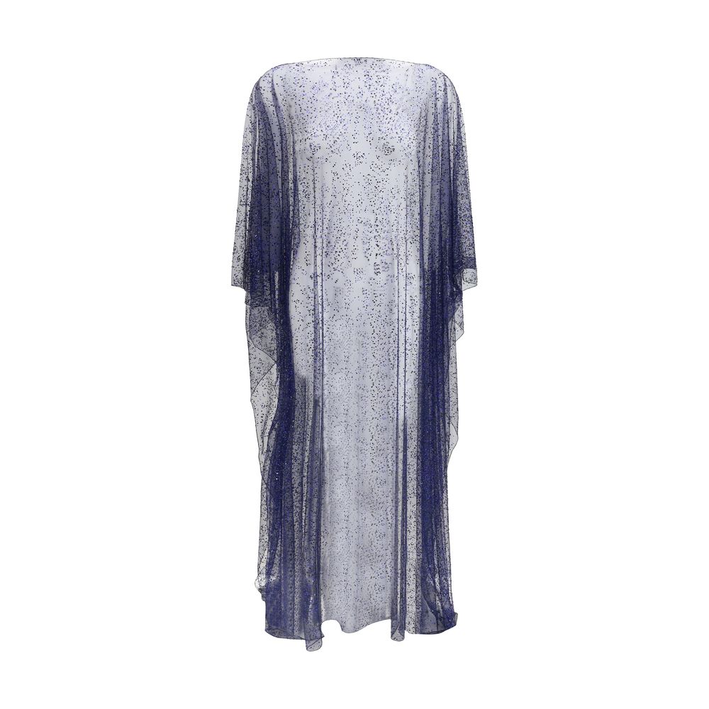 Giorgio Armani Blue Polyamide Coat