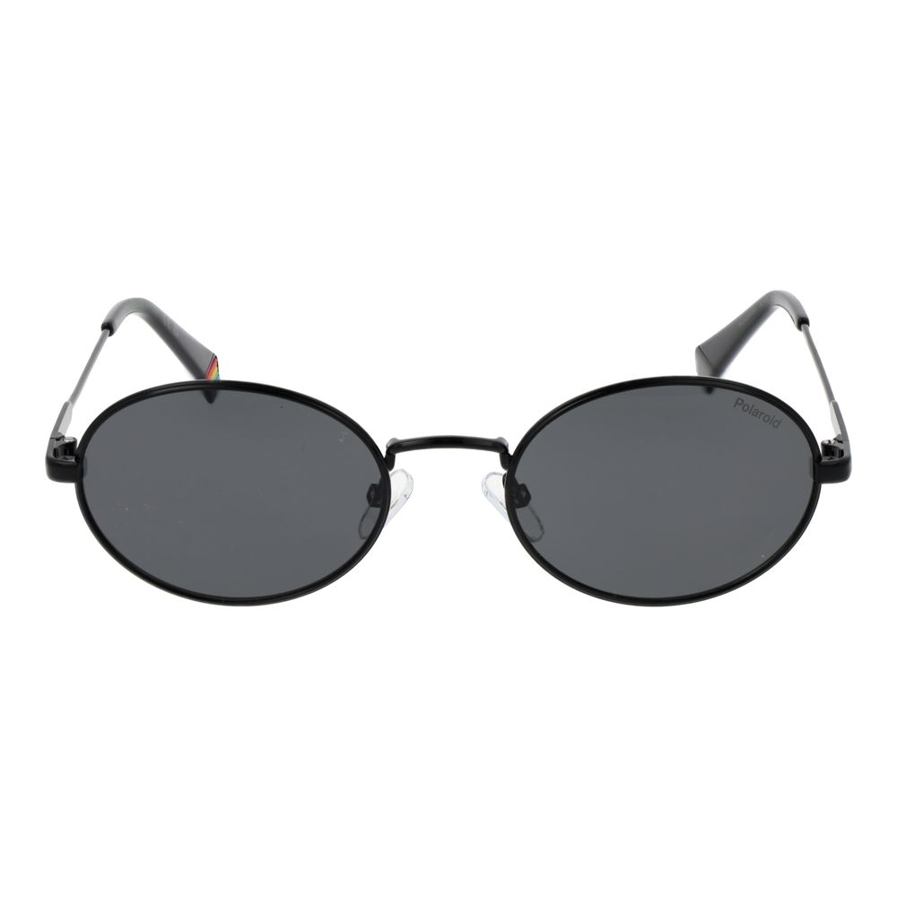 Polaroid Black Metal Sunglasses
