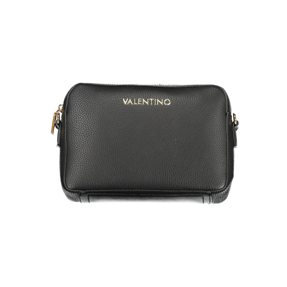 Mario Valentino Black Polyurethane Women Handbag