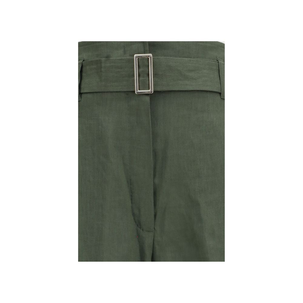 Max Mara Bicolor Linen Casual Pants