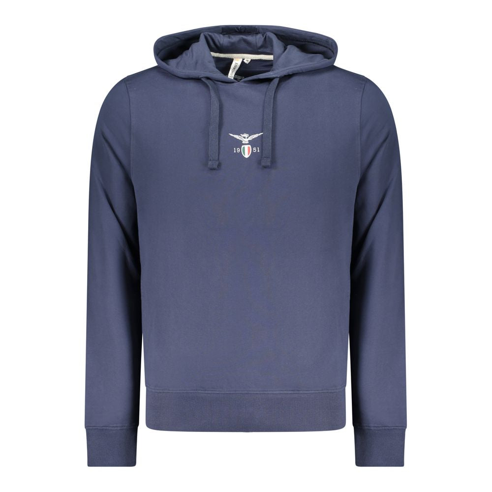 Accademia Militare Blue Cotton Men Sweatshirt